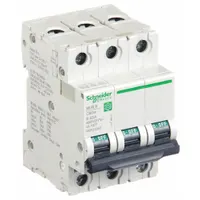 SCHNEIDER IEC Supplementary Protector: 63 A Amps, 10kA at 240V AC, Screw Clamp, C60SP (MPN M9F21363)