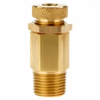 Vacuum Relief Valve: 1 in MNPT, Brass Body, 0 in Hg to 28 in Hg, 90 cfm Flow Rate - Max (MPN CVR1)