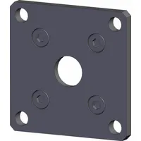 SMC Mounting Bracket: Flange/Foot Mount Type, Fits 100 mm Bore Dia, Stainless Steel, CG-F100SUS