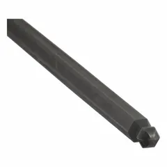 Standard-length ball end hex screwdriver with a 7/64 in tip size and 5 1/2 in overall length. Made from alloy steel. The ball end allows driving hex-socket fasteners at an angle, useful for accessing fasteners in confined spaces during assembly, maintenance, and repair tasks.