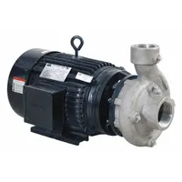Centrifugal Pump: 3 hp, 208-240/480V AC, 84 ft Max Head, 2 1/2 in, 2 in Intake and Disch, TEFC, SS (MPN 55JJ44)