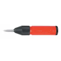 SHAVIV Deburring Tool: C50 Blade, HandyChuck Pin Vise Handle, Red (MPN 155-00163)
