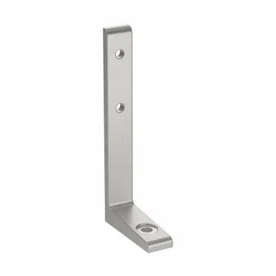 FATH INC. Floor Mount: 45 Series, Aluminum, 41 mm x 41 mm x 140 mm, Single - Floor Mounts
