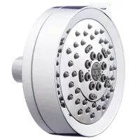 DANZE Fixed Showerhead: Parma, 2 gpm Fixed Showerhead Flow Rate, Brass/Plastic, Chrome Finish, Multi (MPN D460055)