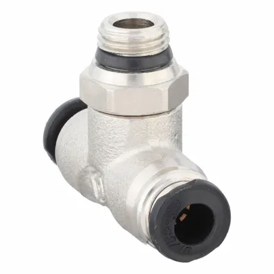 AIGNEP USA Nickel-Plated Brass Tube Fitting - Nickel-Plated Brass Tube Fittings