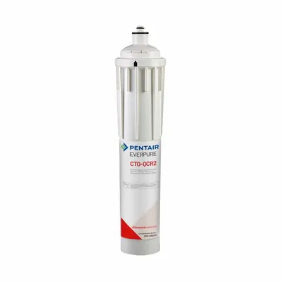 EVERPURE Water Filter Cartridge: 0.5 micron, 1.7 gpm, Everpure, 23 5/16 in Overall Ht - Quick Connect Multi-Purpose Water Filters