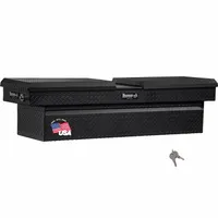BUYERS PRODUCTS Topside Truck Box: Topside Truck Box, Gull Wing Lid Lid, 71 in Overall Wd, Aluminum (MPN 1722413)