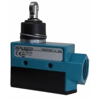 HONEYWELL Non Plug-In Limit Switch: Cross Roller Plunger, Metallic, BZE6 (MPN BZE6-2RN81)
