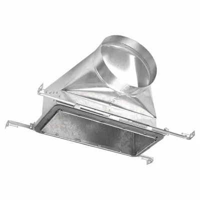 SPEEDI-BOOT Vent Boot Hanger: 90° Boot Boot, 8 in Dia. 8 in H x 8 in W Collar Size - Vent Boots