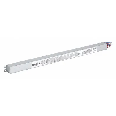 BODINE Self-Testing Fluorescent Emergency Ballast: 55 W Max. Bulb Watts - Reduced-Profile Emergency Ballasts