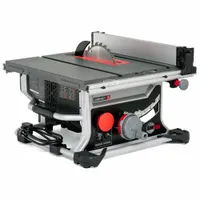 SAWSTOP Table Saw: 120 V AC Volt, 15 A Current, 9 1/2 in Left to 24 1/2 in Right, 0°to 45° (MPN CTS-120A60)