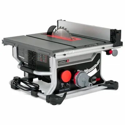 SAWSTOP Table Saw: 120 V AC Volt, 15 A Current, 9 1/2 in Left to 24 1/2 in Right - Benchtop Portable Table Saws