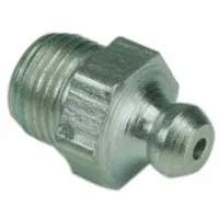 DAYTON Grease Fitting: Grease Fitting, Mfr Part # PPR4ZN001G, 2 PK