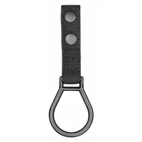 HEROS PRIDE Key Holder: Black, Nylon, Ballistic, 6 3/4 in x 29 mm, Open Closure (MPN 1090)