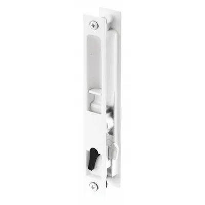 PRIME-LINE C 1226 Sliding Door Lock, Recessed Handle, 7-1/4 in H x 1 in W - Recessed Handles for Sliding Doors