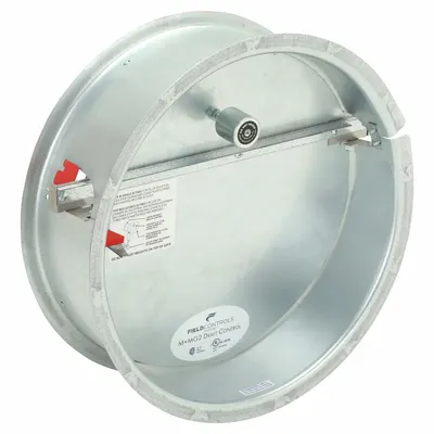 FIELD CONTROLS 10"dia SS Barometric Draft Control: Natural Gas and Oil, For 9 in_10 in Duct Dia - Barometric Draft Control Dampers