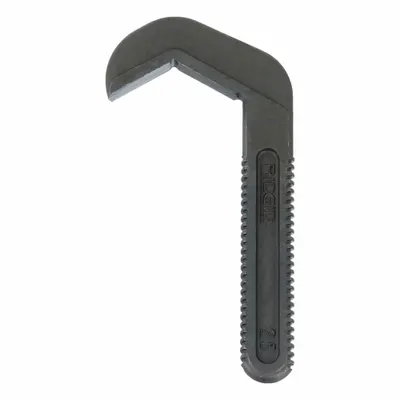 RIDGID Jaw, Hook 25 Hex Wrench: For Smooth Jaw Texture, Steel, Compatible with 25 - Hook Jaws for Pipe Wrenches