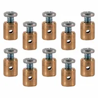 Throttle Stop,Brass,3/5" L,8/25" W: Throttle Control, 3/5 in Overall Lg (MPN 51610)