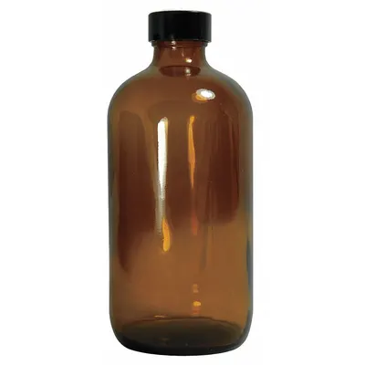 QORPAK Sampling Bottle: 60 mL, Amber, 20-400, Phenolic, Visible Particulate, 288 - Amber Narrow Mouth Round Glass Lab Bottles