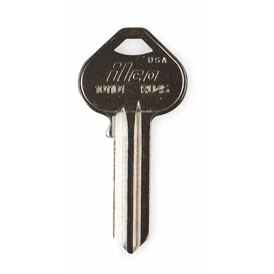 KABA ILCO Key Blank: Compatible with Corbin/Russwin Locks, Key ID # RU45, 5 Pins - Door Lock Key Blanks