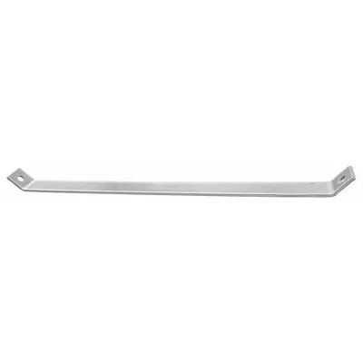 VAST Strut Channel Fitting: Silver, Electroplated, Steel, 1/4 in Thick - 45° Channel Support Braces