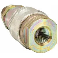 SAFEWAY HYDRAULICS Hydraulic Quick Connect Hose Coupling: 1/4 in Coupling Size, Steel, NPT (MPN S30-2P)
