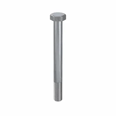 LINDSTROM Hex Head Cap Screw: Steel, Class 8.8, Zinc Plated, M12, Metric, 120 mm lg - Class 8.8 Steel Hex Head Cap Screws