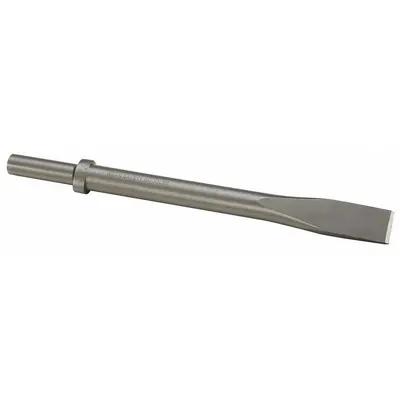WESTWARD Chisel: 0.68 in Shank Size, Round, Oval, 1 in Chisel Tip Wd - Flat Chisels for Chipping Hammers
