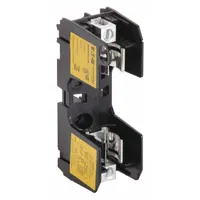 BUSSMANN Fuse Block: Open Block Design, 1 Pole, 250 V AC, Box Lug, Non-Indicating (MPN HM25060-1CR)