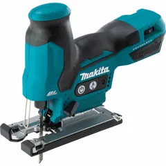 This cordless jigsaw features a barrel grip design and accepts T-Shank blades. It delivers up to 3,000 strokes per minute with orbital stroke action for efficient cutting. The brushless motor provides extended runtime. Suitable for cutting wood, metal, and plastic in construction and remodeling applications.