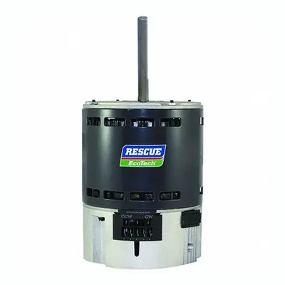 U.S. MOTORS Direct Drive Blower Motor: RESCUE EcoTech, 48Y Frame Size, Belly Band, ECM - RESCUE® Series EC Motors