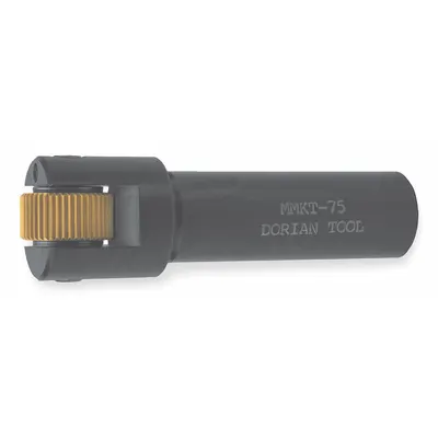 DORIAN Knurling Holder: 2 in Shank Lg, 3 1/8 in Overall Lg, 1 Knurls Required - Machining