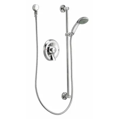 MOEN T8346EP15 Commercial Posi-Temp Shower Faucet with Hand-Held Showerhead - Shower Faucets with Hand-Held Showerheads