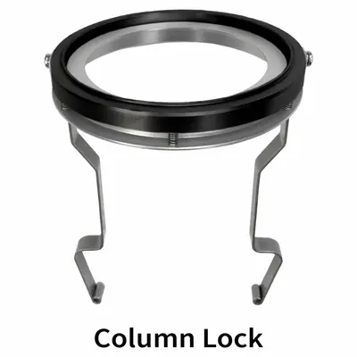 ADVANTECH Column Lock: 3 in Overall Dia (MPN L3-N1) - Sieve Diaphragms, Mesh Discs, Adapters, Spacers and Column Locks