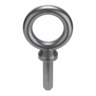 KEN FORGING Machinery Eye Bolt Blank: With Shoulder, Steel, Plain, 1 in Shank Lg - Machinery Eye Bolt Blanks with Shoulder