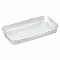 VOLLRATH Bake and Roast Pan with Drop Handles: Bake and Roast Pan with Drop Handles Pan, Aluminum (MPN 4457)