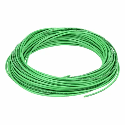 PARKER Standard Polyurethane Tubing, 2.5 mm ID, 4 mm OD, 100 ft, Green