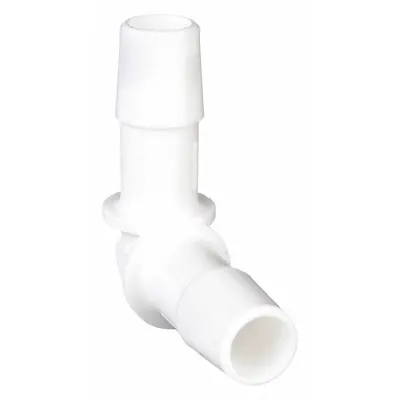 ELDON JAMES Barbed Fitting Elbow: 3/4 in ID x 3/4 in ID size, Barbed x Barbed, Polypropylene - Standard Polypropylene Barbed Tube Fittings