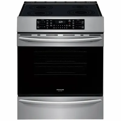 FRIGIDAIRE Induction Range: 5 Stations, Capacitive Touch, Ceramic Glass - Induction Ranges