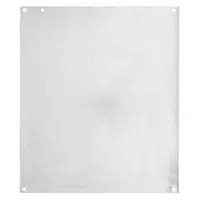 HOFFMAN Interior Panel: Back Panel Panel, 14.75 in Overall Ht, 12.88 in Overall Wd, Aluminum (MPN A16P14AL)