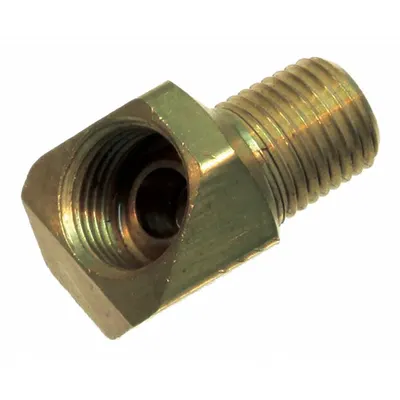 TRAMEC SLOAN Flared Fitting Adapter: 1/2 in OD x 3/8 in Pipe Fitting Size, Threaded - DOT Brass Inverted Flare Tube Fittings