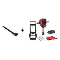 Break Hammer with Tamper Attachment: 1 1/8 in Chuck Size, 1,300 bpm Blows per Minute - Max (MPN FTS20202-TA + MXF368-1XC + 48-59-1300)