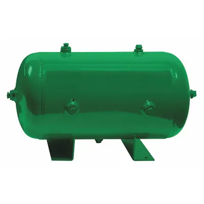 SPEEDAIRE Air Tank: 6 gal Tank Capacity, 175 psi Max Op Pressure, Horizontal - Horizontal Stationary Air Tanks