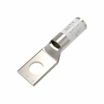 BURNDY YA3CL One-Hole Compression Lug, 3 AWG – 3 AWG, 5/16 in Stud Size - One-Hole Compression Lugs