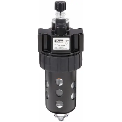 Parker Compressed Air Lubricator: Mist, 1/2 in NPT, 90 cfm, 150 psi Max Op Pressure - Parker FRL Air Lubricators