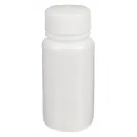 QORPAK Chemical/Reagent Bottle: HDPE, 120 mL, 4 fl oz, Closure Included, Natural, 38-415, Unlined (MPN 239557)