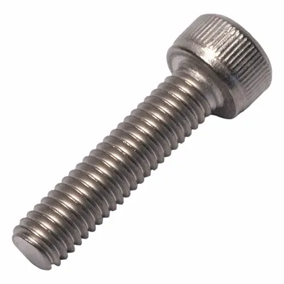ALLIED TITANIUM Socket Head Cap Screw: M6x1.00 Thread Size, 25 mm Lg, Std, Plain, Titanium - Metric System Standard Socket Head Cap Screws