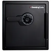Safe: Mechanical Combo Lock, 1.23 cu ft Capacity, Steel, 17 3/4 in H x 16 1/4 in W x 19 1/4 in D (MPN SFW123CS)