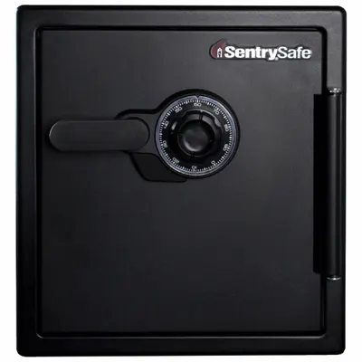 SENTRY SAFE Safe: Mechanical Combo Lock, 1.23 cu ft Capacity, Steel - Free-Standing Security Safes