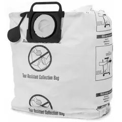 This SHOP-VAC vacuum bag is a dry-pickup, cloth, 1-ply replacement bag for Shop-Vac brand vacuums. It is designed for collecting fine dust and debris in dry vacuuming applications typical of workshops, construction sites, and industrial facilities.